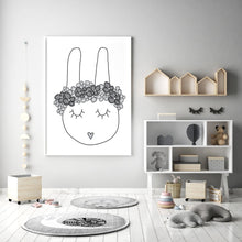 Load image into Gallery viewer, SUNNY BUNNY monochrome
