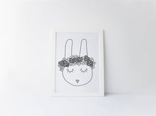 Load image into Gallery viewer, SUNNY BUNNY monochrome
